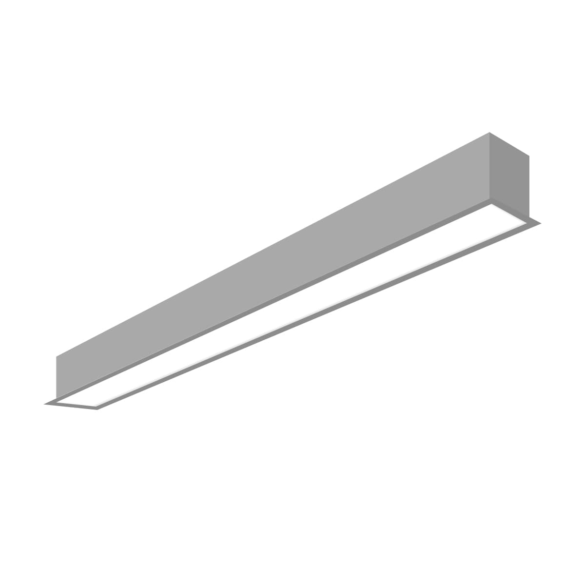 פרופיל 80 שקוע LED - תמונה 1 - לה לונה תאורה