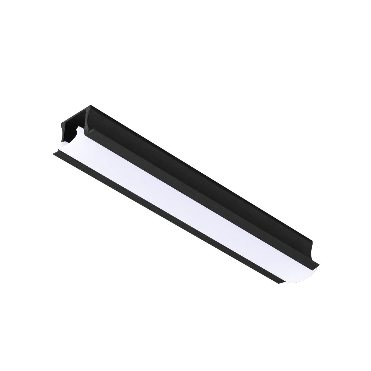 פרופילד שקוע לסרט SMD גובה 11.9 - תמונה 1 - לה לונה תאורה