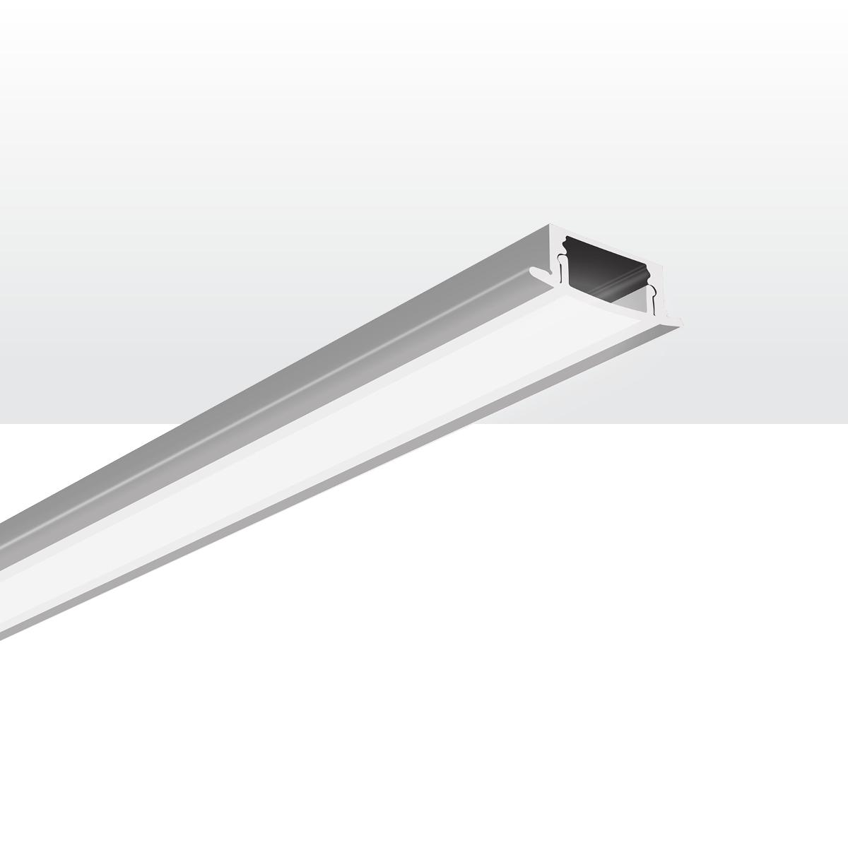 פרופילד שקוע N לסרט SMD גובה 0.7 - תמונה 1 - לה לונה תאורה