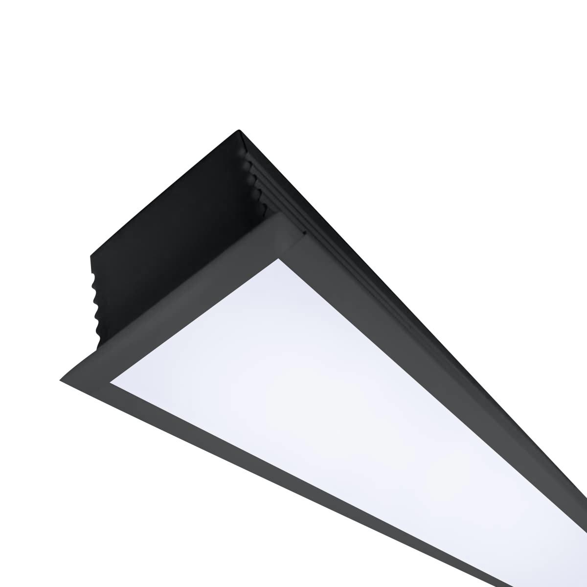 פרופיליטה LED שקוע (רוחב: 48 מ"מ) - תמונה 1 - לה לונה תאורה