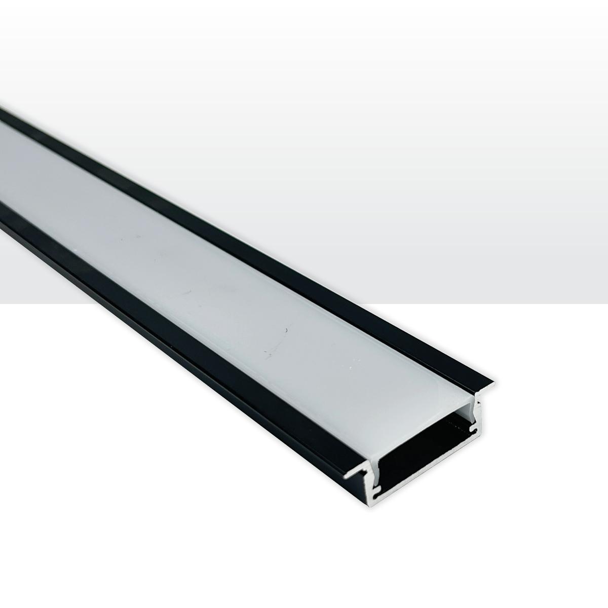 פרופיל אלומיניום שקוע PCB לעובי גבס - תמונה 1 - לה לונה תאורה