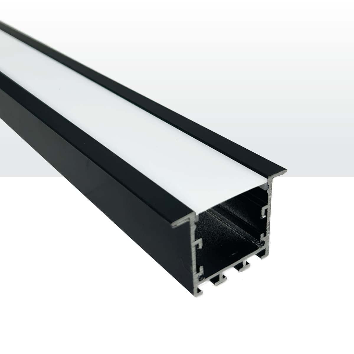 פרופיל LED שקוע שוליים רחבים - תמונה 1 - לה לונה תאורה