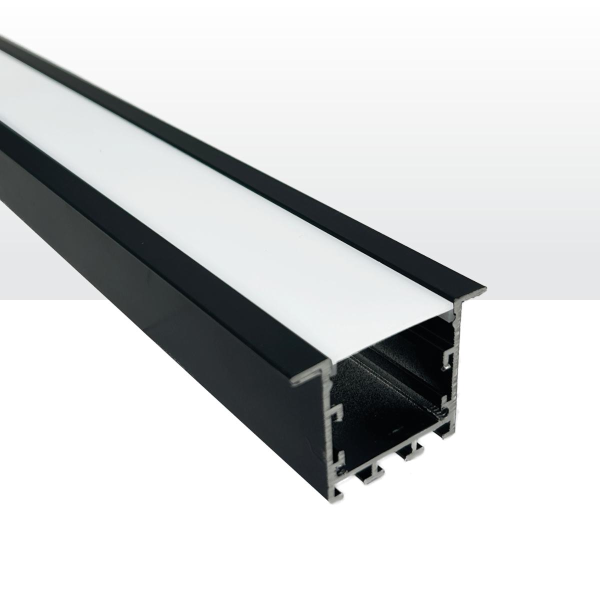 פרופיל LED שקוע שוליים רחבים - תמונה 1 - לה לונה תאורה